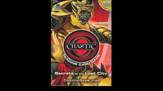 Unboxing A Chaotic Secrets of the Lost City Underworld Starter Deck