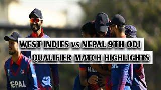 WEST INDIES vs NEPAL • WORLD CUP QUALIFIERS 2023 | MATCH HIGHLIGHTS