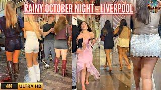 Wild Wet Night in Liverpool: High Heels, Rain, and Chaos!