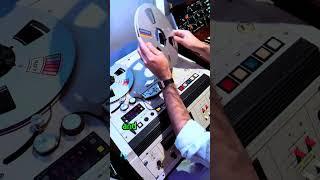 The Lost Art of Tape Editing / Splicing - Recording Techniques from the Past - OTARI MTR 10 Reel