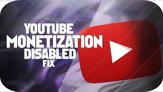 How to Fix Monetization Disabled [LATEST] (2019 - WORKING)