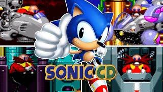 SONIC CD - All Bosses (As Sonic) (Good & Bad Futures) (JP & US OST)