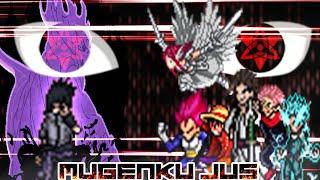 Sasuke FMS vs Vegeta SSG, Luffy Wano, Erza Scarlet, Aizen, Sukuna, Midoriya 100% ANIME MUGEN JUS