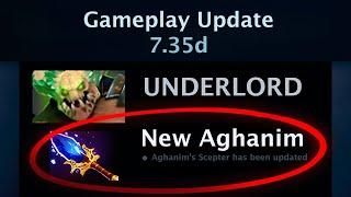 How Valve Broke Underlord in 7.35d Patch Dota 2 (New Aghanim Scepter)