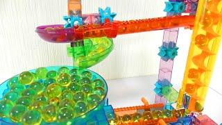 Marble Run Race  Cubolo HABA Wooden & Kumikumi Course Healing ASMR