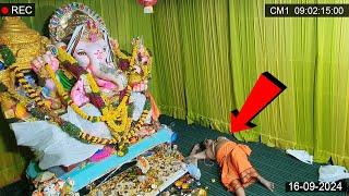 He Was Really lucky..!  See How This Priest Saved in The Ganesh Mandapam #ganeshchaturthi #bappa