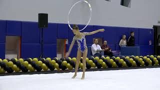 Художественная гимнастка Алиса Иванова обруч | Rhytmic gymnastic hoop