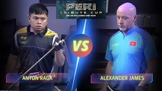 ANTON RAGA VS ALEXANDER JAMES | PERI TRIBUTE CUP 2025 #billiards #9ballpool #highlights