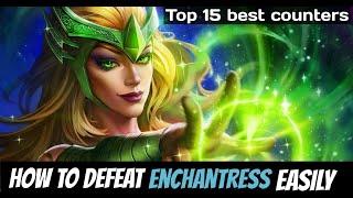 How to Defeat ENCHANTRESS Easily | Thronebreaker/Cavalier| - Marvel Contest of Champions