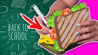 DIY Сквиши блокнот / МЕГА сэндвич / канцелярия СВОИМИ РУКАМИ / Back to school  Afinka