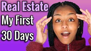 My FIRST 30 DAYS As A Young Real Estate Agent