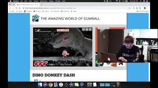 RBGuitarWolf Gaming: The Amazing World of Gumball Dino Donkey Dash