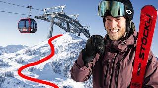 Neue Bergbahnen & Ski-WM: Genialer Skitag in Saalbach Hinterglemm Leogang Fieberbrunn