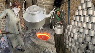 The Hard Work Behind Every Aluminium Kettle // Mass Production