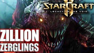 Can you Survive a Zillion Zerglings in Starcraft 2 Arcade?