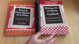 Dining On A Dime Cookbook & Quick & Easy Meals On A Dime Cookbook