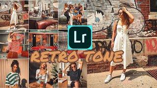 HOW TO EDIT RETRO BROWN FILTER TONE USING LIGHTROOM CC | ediliethug free LR preset tutorial