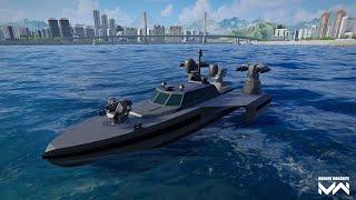 New USV - RD09 Marlin - Short Review and Gameplay - Modern Warships