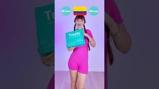 ASMR Eating Candy Snack Box Food From Colombia #trytreats