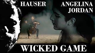 Angelina Jordan (12)  WICKED GAME  with HAUSER Cello Instrumental lyric video