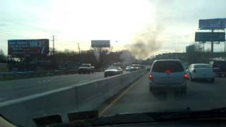 Fire on the Roosevelt Blvd (Rt 1) northbound