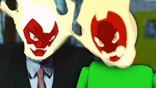 Slender Man vs. Baldi's Basics- Video Game Rap Battles Cover by Sonicphantom47