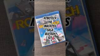 Robotech The Macross Saga Blu-Ray Set #art #bluray #review #reels #anime #youtubeshorts #unboxing