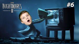 За ЭКРАНОМ! Маленькие Кошмары 2!  Прохождение на  Супер Тима Геймс ! Little Nightmares 2 Часть 6