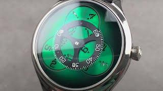 H. Moser & Cie Endeavour Flying Hours "Cosmic Green" 1806-0201 - Hands-On Review & Features Overview