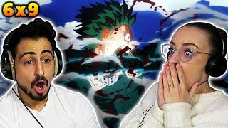 IT'S GETTING CRAZY!! *MY HERO ACADEMIA* 6x9 REACTION! | Katsuki Bakugo: Rising