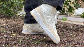 New Balance 650r Beige On Foot Review - BB650RPC