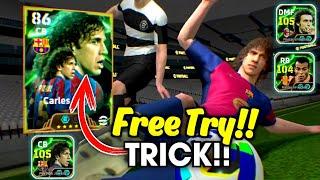 Trick To Get 105 Rated Epic Puyol In eFootball 2025 Mobile || Epic European Clubs Guardians