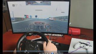 #270-PS4# DOYO 270 degree steering wheel connection PS4 manual tutorial