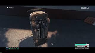 Dirt 3 flip crash