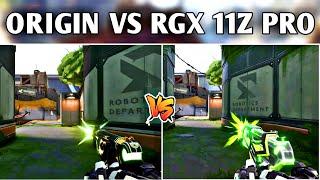 Origin Frenzy VS RGX 11Z PRO Frenzy Comparison || Which One Is The Best Frenzy Skin In Valorant ||