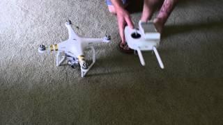 Phantom 3 Professional Manual Link With RC and Aircraft