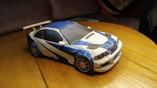 BMW M3 GTR Need For Speed Most Wanted PaperCraft (Link in Description)