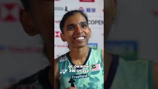 How Did Thinaah Muralitharan Get On At The World Smash Speed Record Test? #badmintonplayerinterview