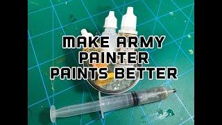 Make Army Painter Paints Amazing: Fixing The Issues And Review