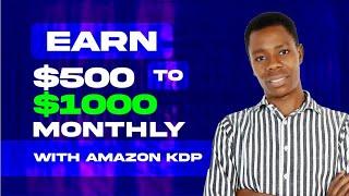 Earn money with Amazon KDP