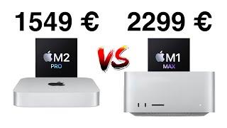 Mac mini (M2 Pro) vs. Mac Studio (M1 Max): Das musst du vor dem Kauf wissen!