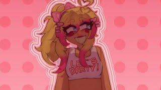 “Magical Miracle Meta Gyaru Fourze‼️” // fnaf // art // Ft. Toy Chica // 2nd au //