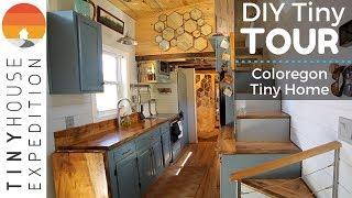 Young Family’s Exquisite Handcrafted Tiny House with Creative Design Ideas