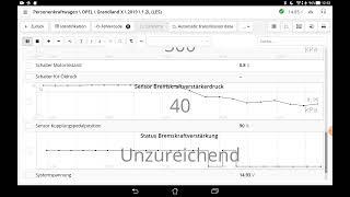 Grandland X 1.2 Öl- und Bremsdruck OBD Scanner Scandoc