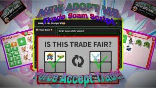 [NEW] Adopt Me Trade Scam Script! | Force Accept Trade, Remove Pet On Second Trade, Auto Farm Pet!