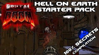 Brutal Doom Hell On Earth Starter Pack All Secrets Compilation