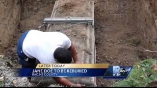 Racine County Jane Doe to be reburied Tuesday