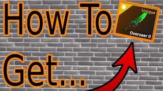 How To Craft Overseer II In Kat Roblox!!