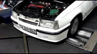 H.O.C PERFORMANCE TUNING opel super boss on the dyno 20xe throttles 304 294 cams