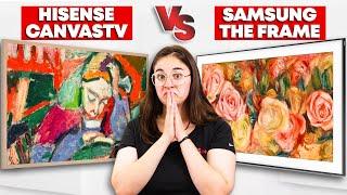 A New King of Art TVs? Hisense CanvasTV vs. Samsung The Frame 2024